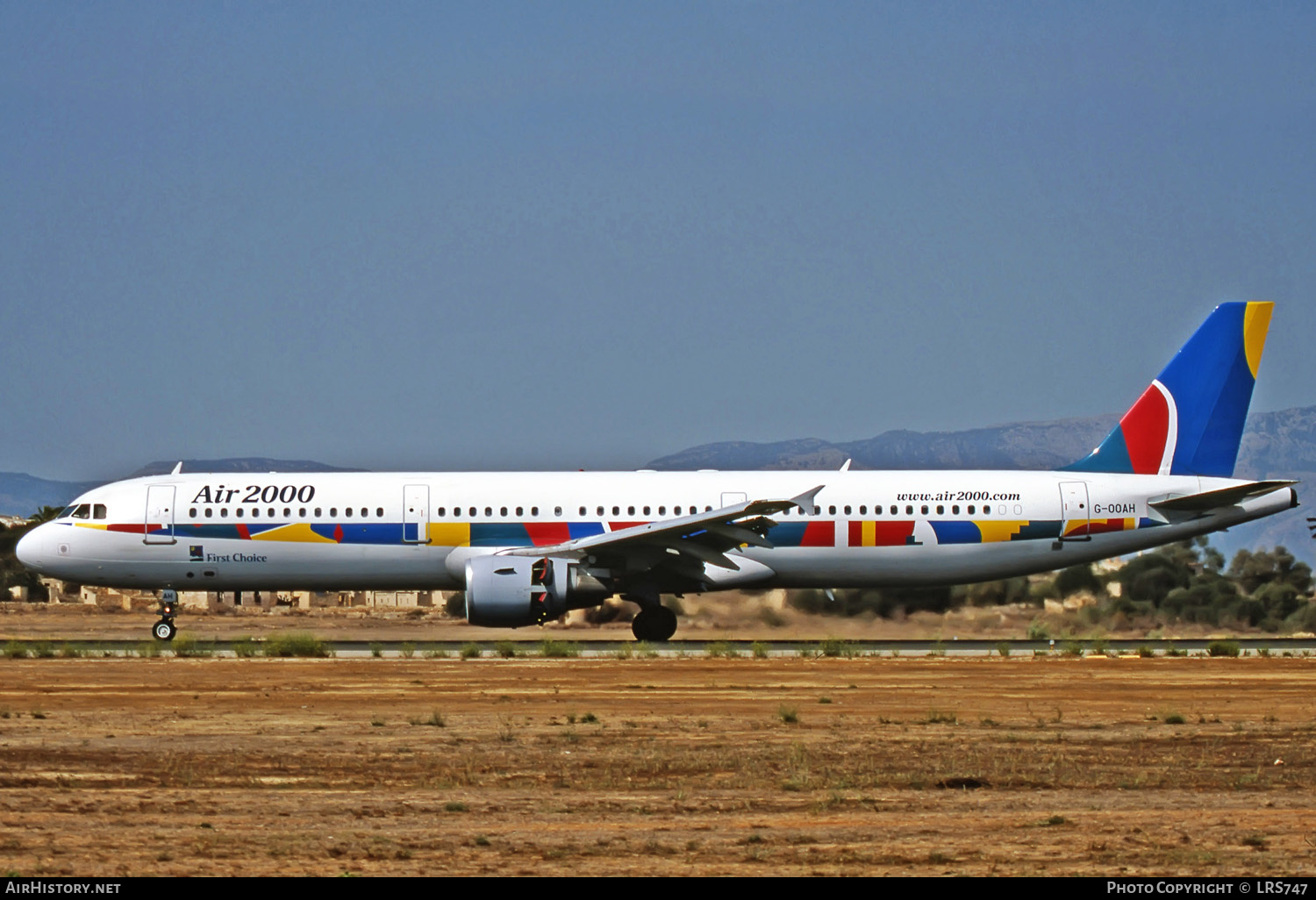 Aircraft Photo of G-OOAH | Airbus A321-211 | Air 2000 | AirHistory.net #278525