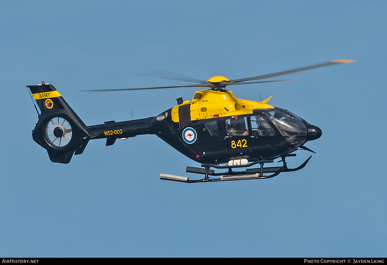 Aircraft Photo of N52-002 | Eurocopter EC-135T-2+ | Australia - Army | AirHistory.net #278533