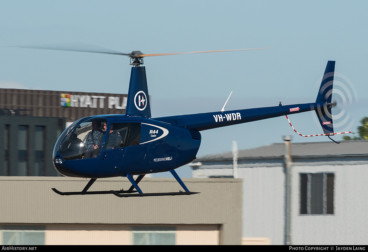Aircraft Photo of VH-WDR | Robinson R-44 Cadet | Melbourne Helicopters | AirHistory.net #278536