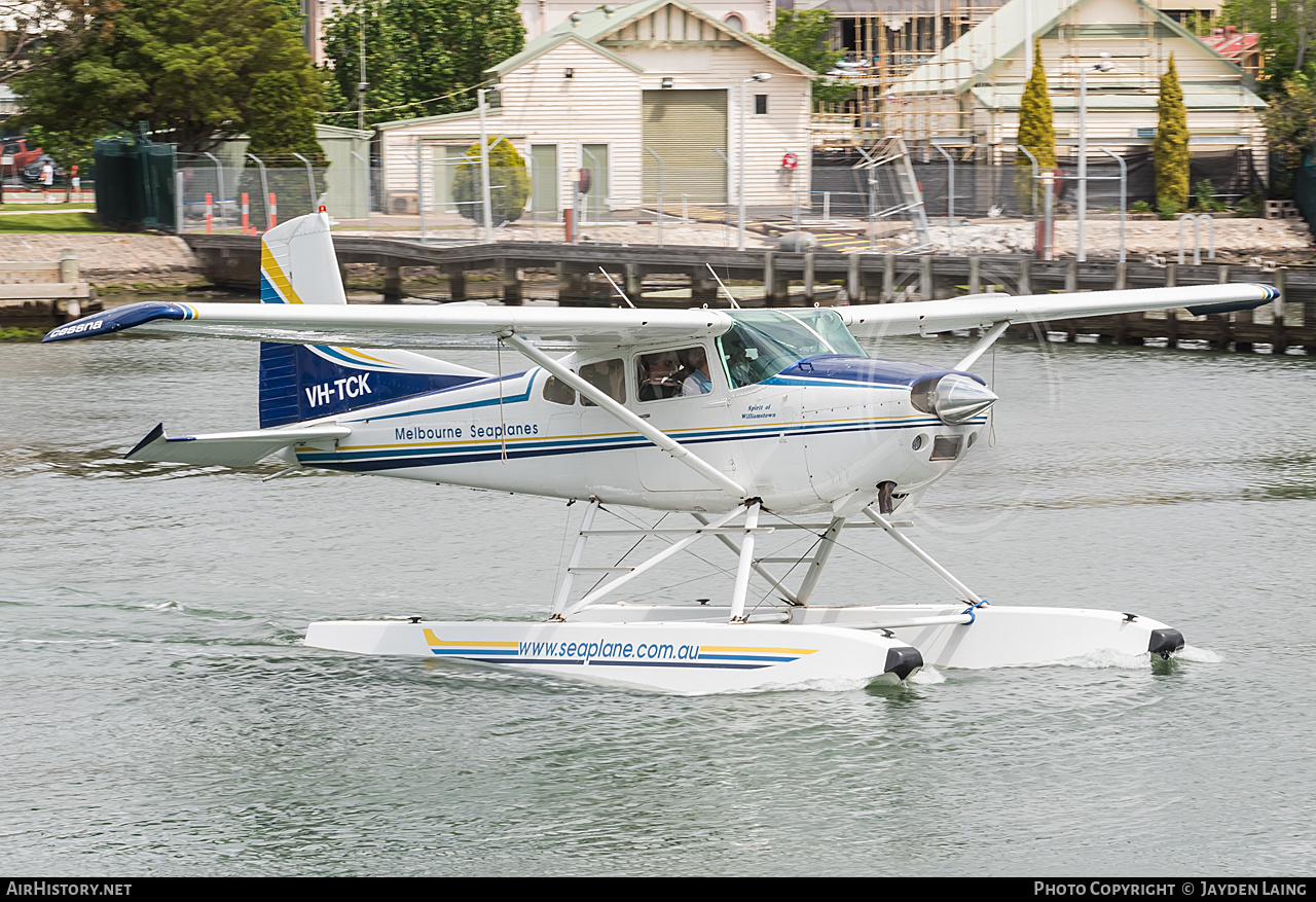 Aircraft Photo of VH-TCK | Cessna 185 Skywagon | Melbourne Seaplanes | AirHistory.net #278538