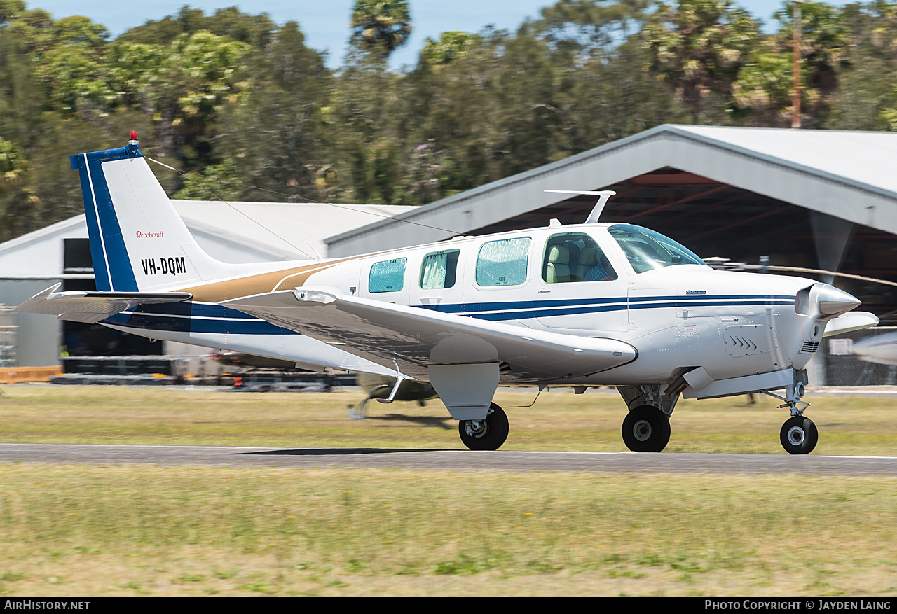 Aircraft Photo of VH-DQM | Beech A36 Bonanza 36 | AirHistory.net #278547