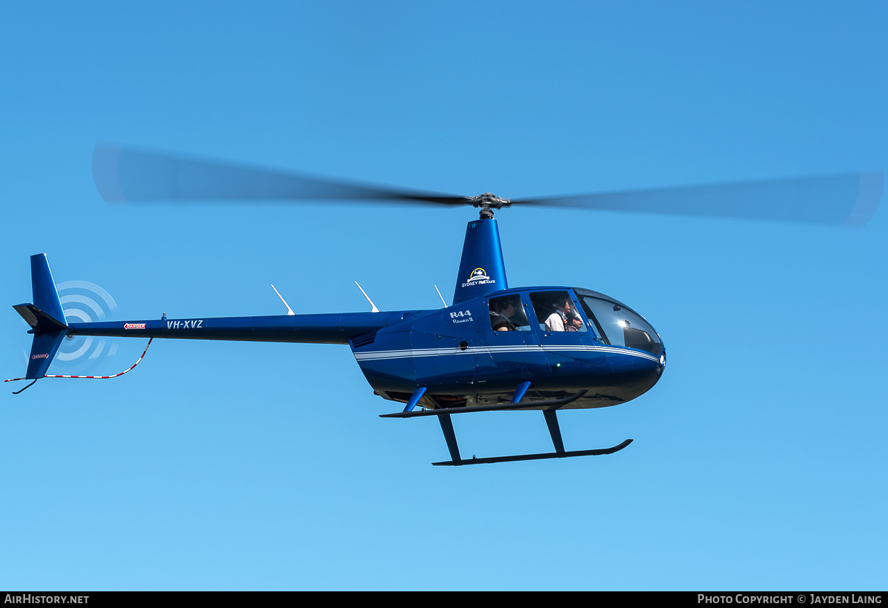 Aircraft Photo of VH-XVZ | Robinson R-44 Raven II | Sydney HeliTours | AirHistory.net #278554