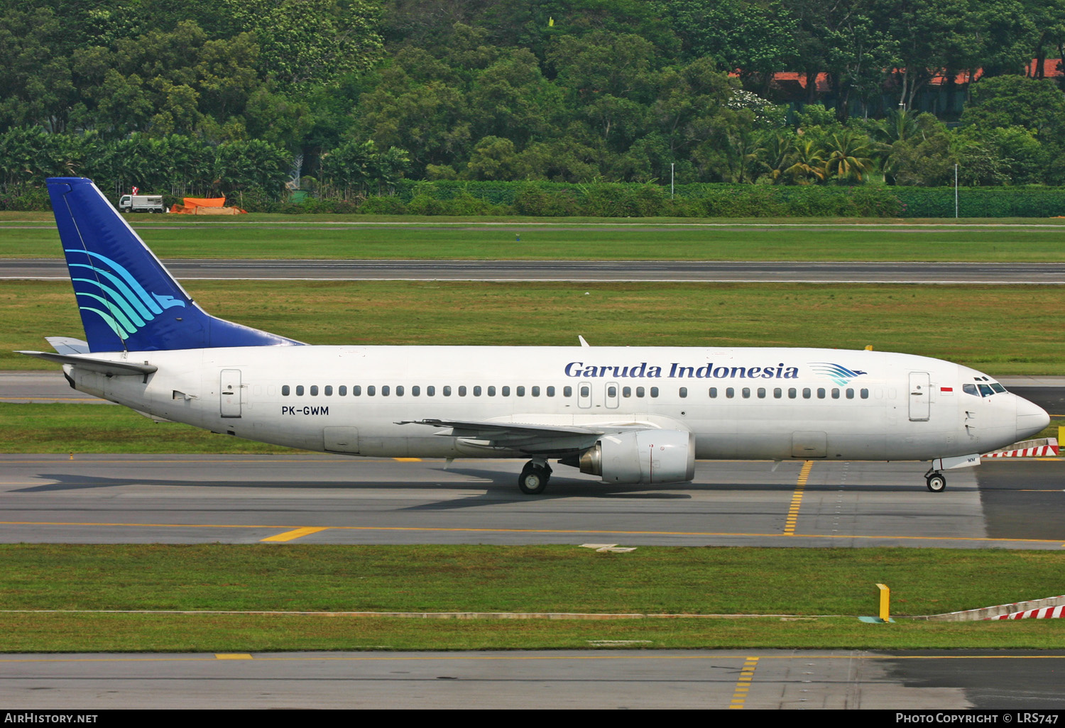 Aircraft Photo of PK-GWM | Boeing 737-4U3 | Garuda Indonesia | AirHistory.net #278555