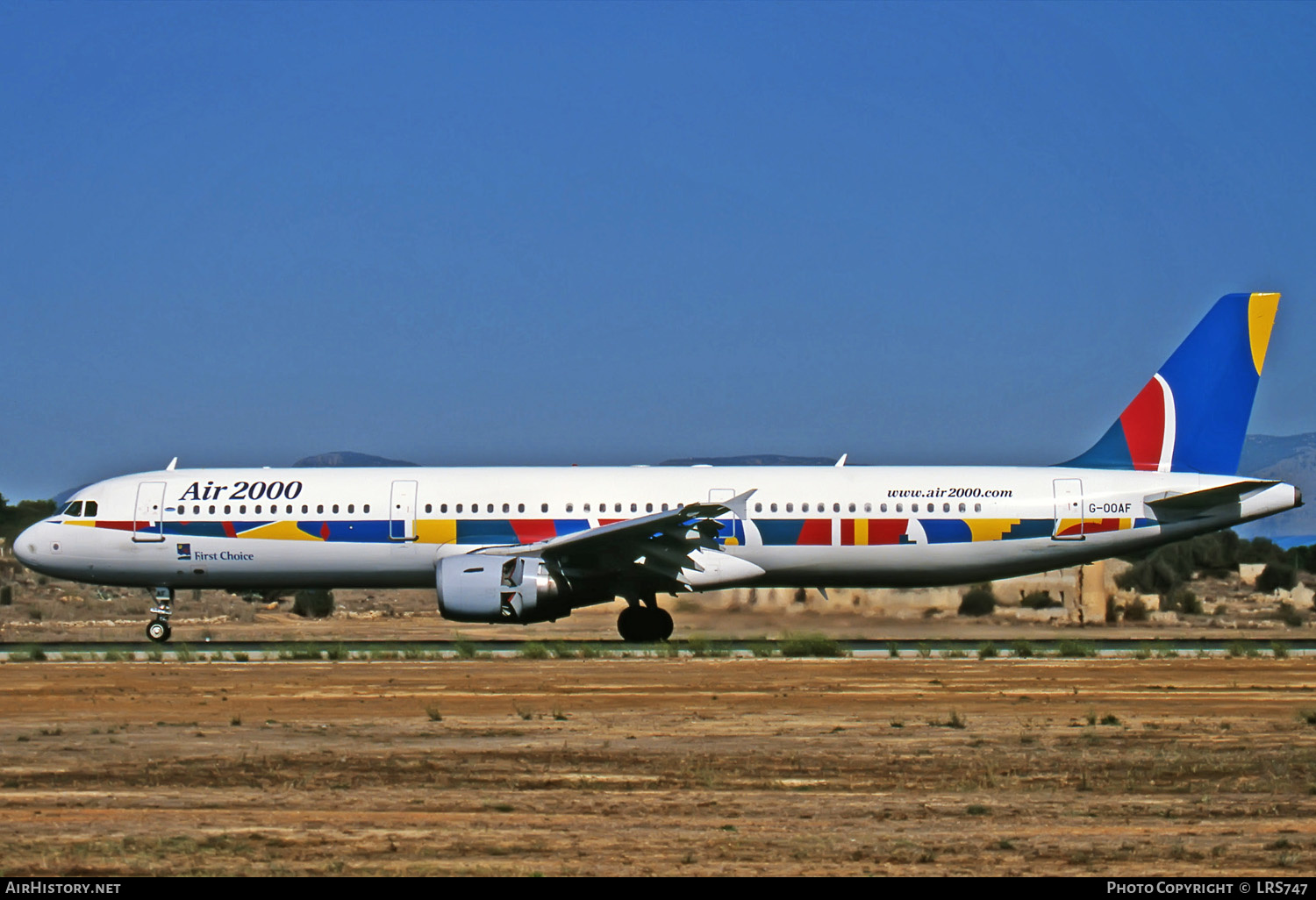 Aircraft Photo of G-OOAF | Airbus A321-211 | Air 2000 | AirHistory.net #278563