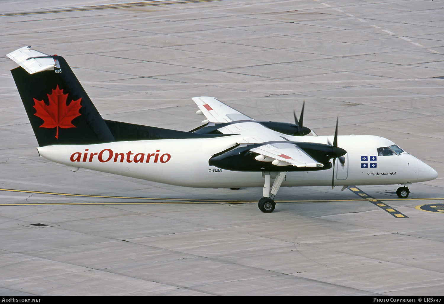Aircraft Photo of C-GJMI | De Havilland Canada DHC-8-102 Dash 8 | Air Ontario | AirHistory.net #278581
