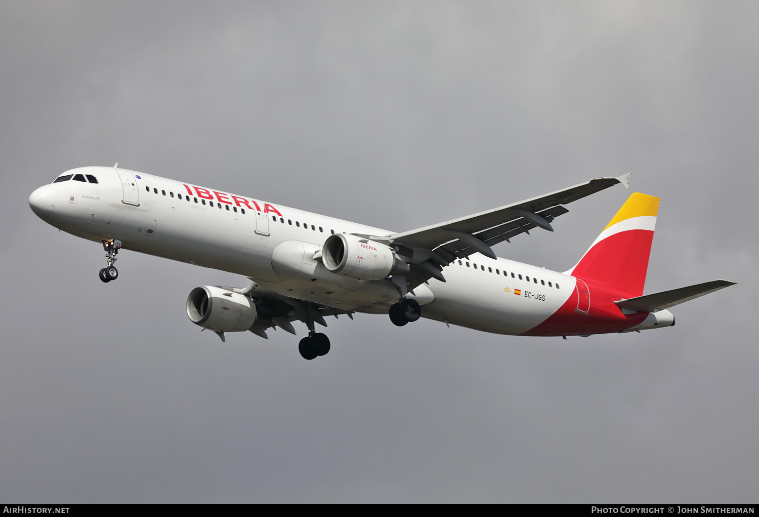 Aircraft Photo of EC-JGS | Airbus A321-213 | Iberia | AirHistory.net #278582