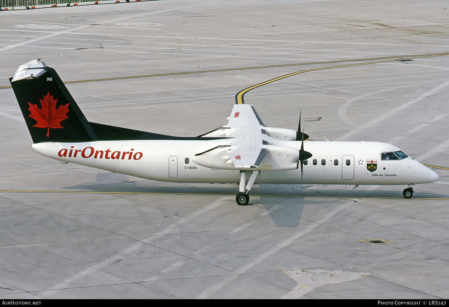 Aircraft Photo of C-GNON | De Havilland Canada DHC-8-301 Dash 8 | Air Ontario | AirHistory.net #278583