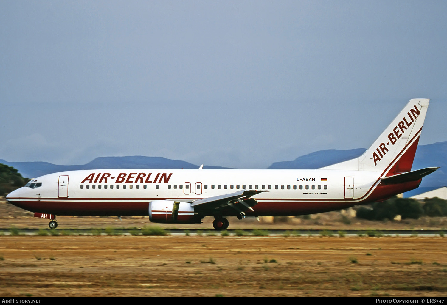 Aircraft Photo of D-ABAH | Boeing 737-46J | Air Berlin | AirHistory.net #278585