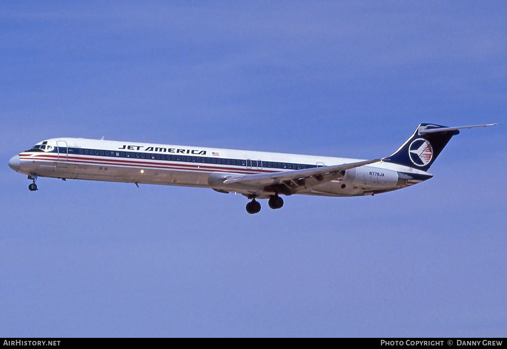 Aircraft Photo of N778JA | McDonnell Douglas MD-82 (DC-9-82) | Jet America Airlines | AirHistory.net #278591