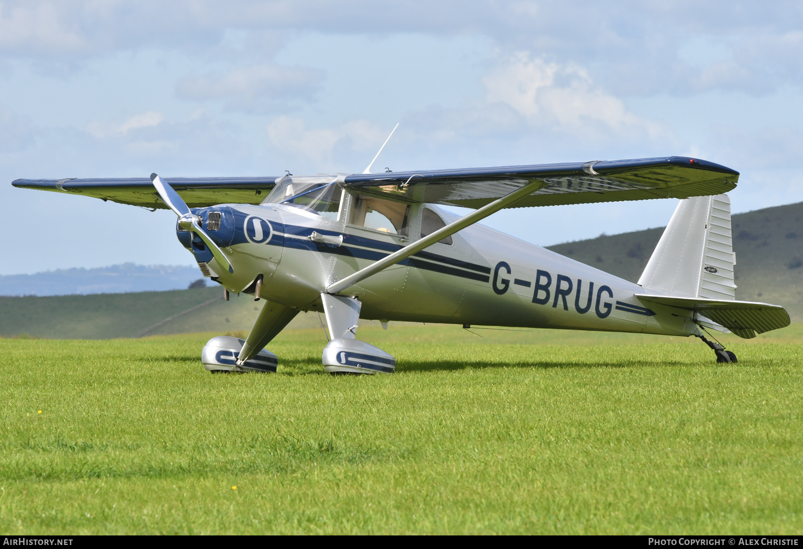 Aircraft Photo of G-BRUG | Luscombe 8E Silvaire Deluxe | AirHistory.net #278597