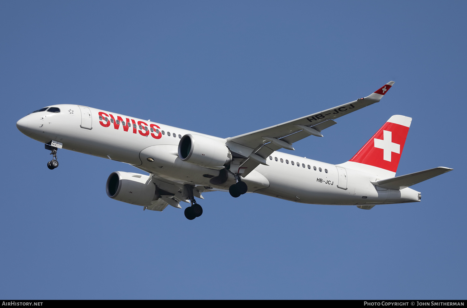 Aircraft Photo of HB-JCJ | Bombardier CSeries CS300 (BD-500-1A11) | Swiss International Air Lines | AirHistory.net #278603