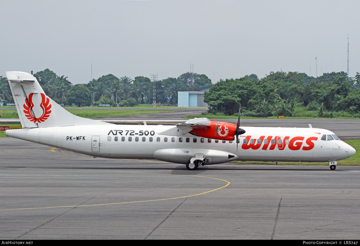 Aircraft Photo of PK-WFK | ATR ATR-72-500 (ATR-72-212A) | Wings Air | AirHistory.net #278606