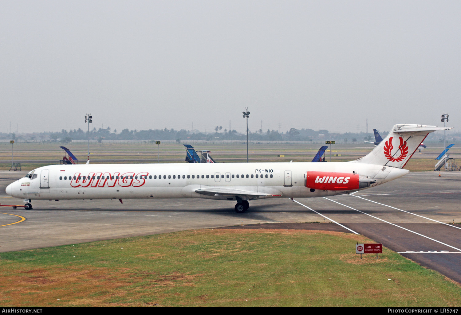 Aircraft Photo of PK-WIO | McDonnell Douglas MD-82 (DC-9-82) | Wings Air | AirHistory.net #278608