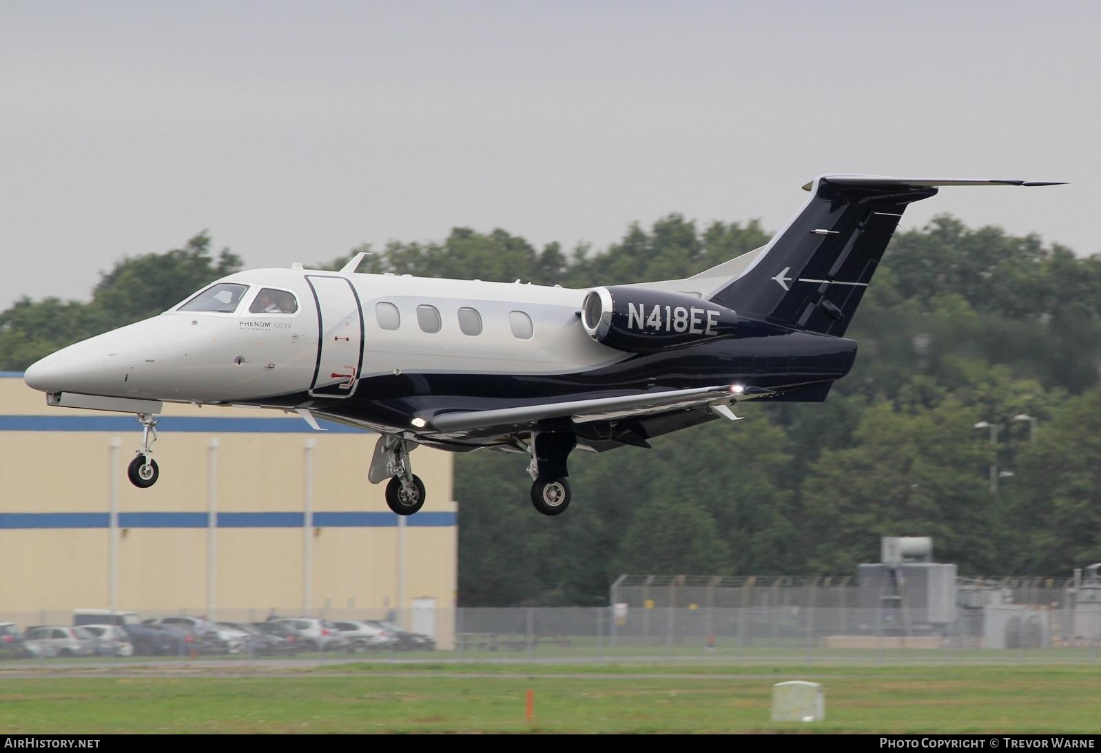 Aircraft Photo of N418EE | Embraer EMB-500 Phenom 100EV | AirHistory.net #278611