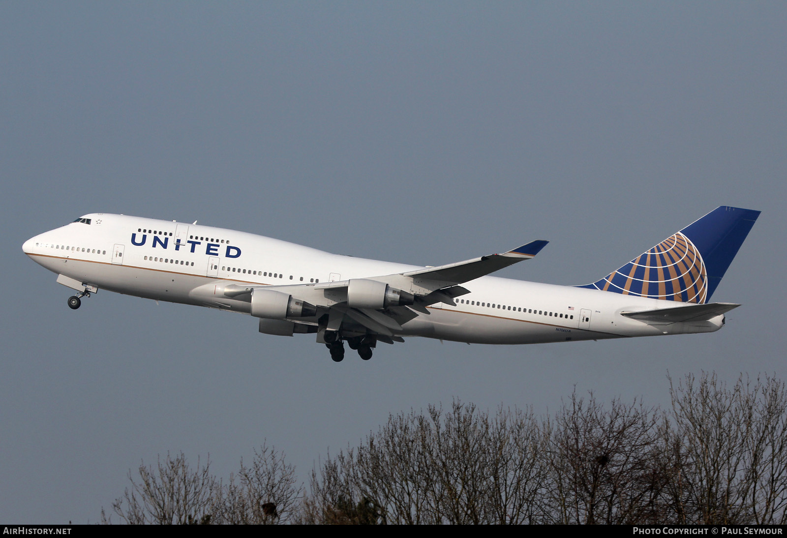Aircraft Photo of N116UA | Boeing 747-422 | United Airlines | AirHistory.net #278623