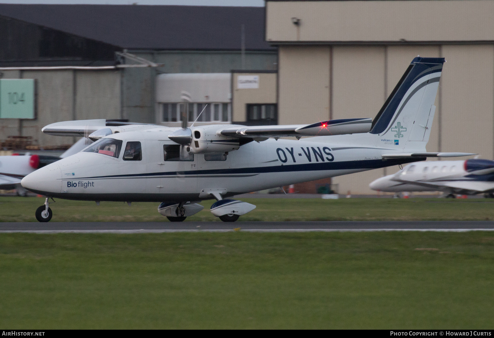 Aircraft Photo of OY-VNS | Vulcanair P-68C | Bioflight | AirHistory.net #278644