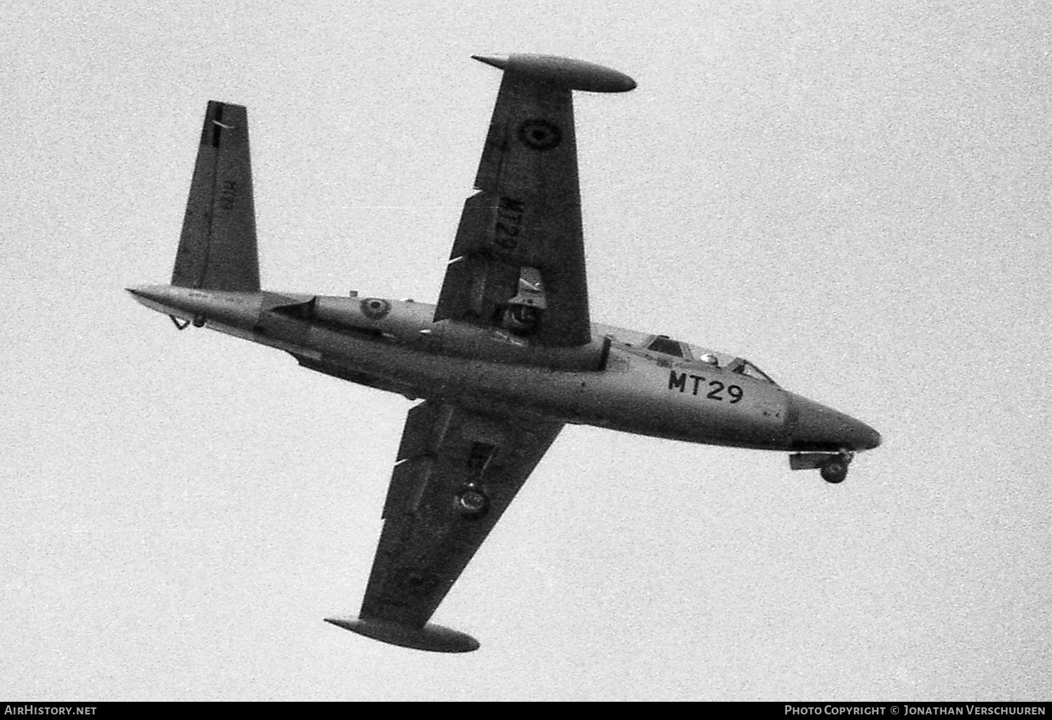 Aircraft Photo of MT29 | Fouga CM-170R Magister | Belgium - Air Force | AirHistory.net #278647