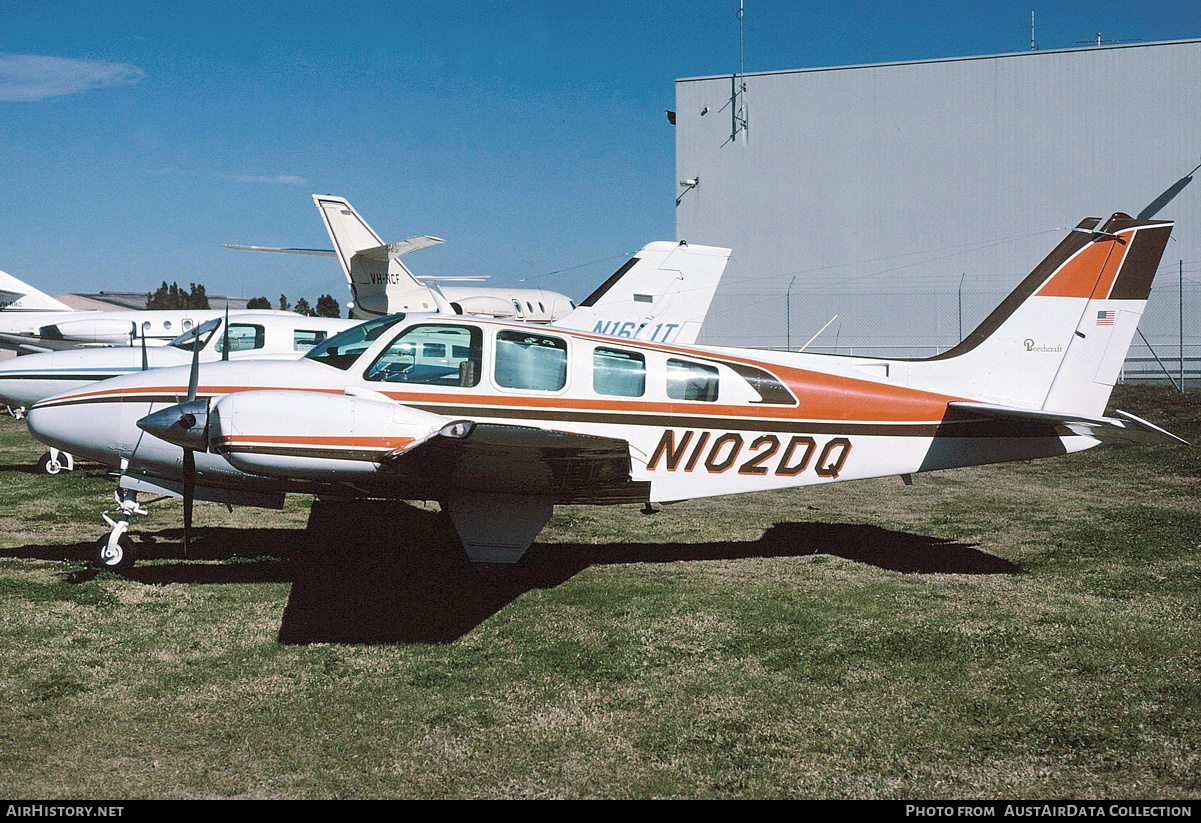 Aircraft Photo of N102DQ | Beech 58 Baron | AirHistory.net #278665