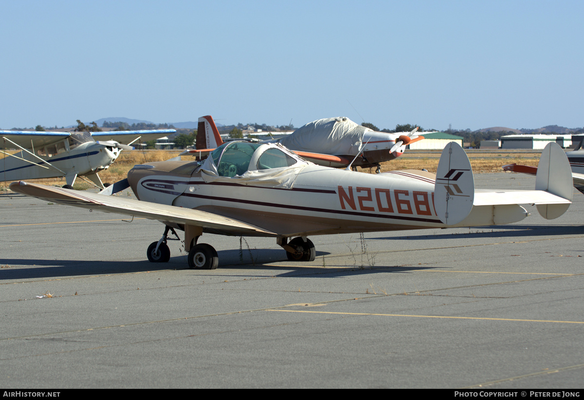 Aircraft Photo of N2068H | Erco 415D Ercoupe | AirHistory.net #278671