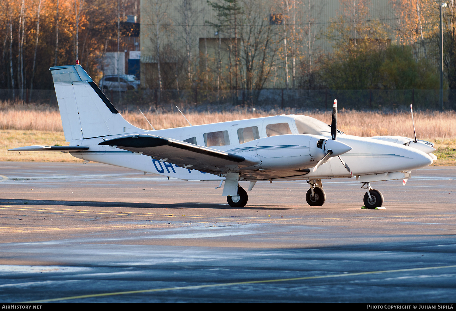 Aircraft Photo of OH-PUH | Piper PA-34-220T Seneca III | AirHistory.net #278698