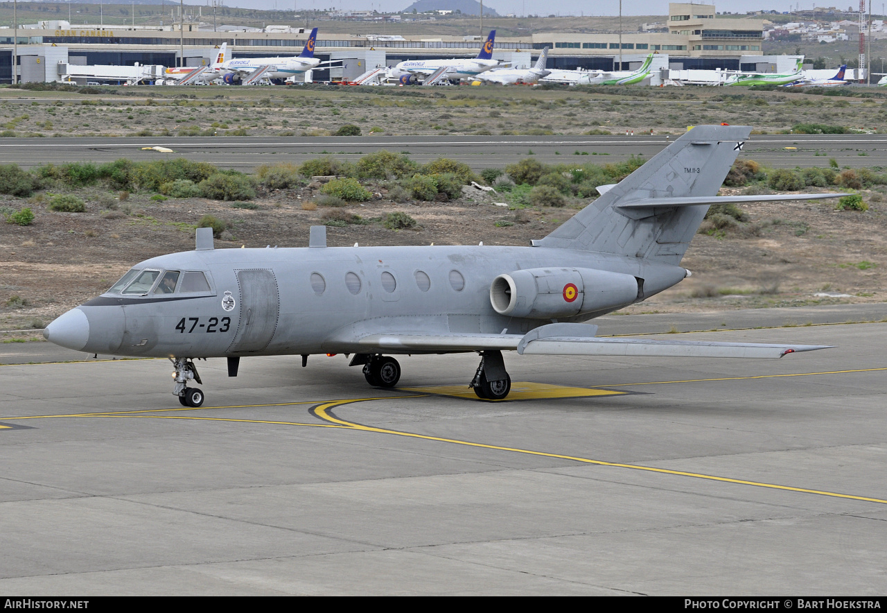 Aircraft Photo of TM.11-3 | Dassault Falcon 20D | Spain - Air Force | AirHistory.net #278705