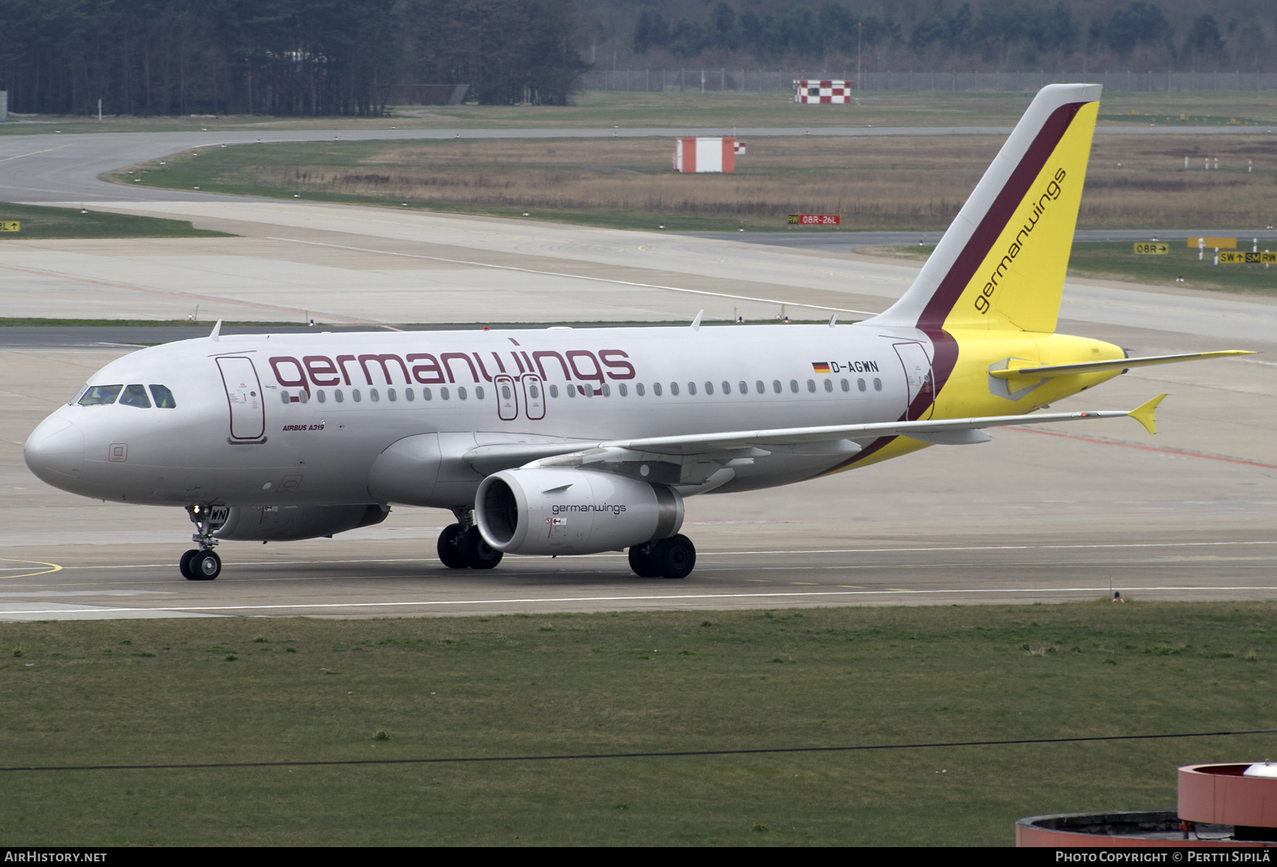 Aircraft Photo of D-AGWN | Airbus A319-132 | Germanwings | AirHistory.net #278712