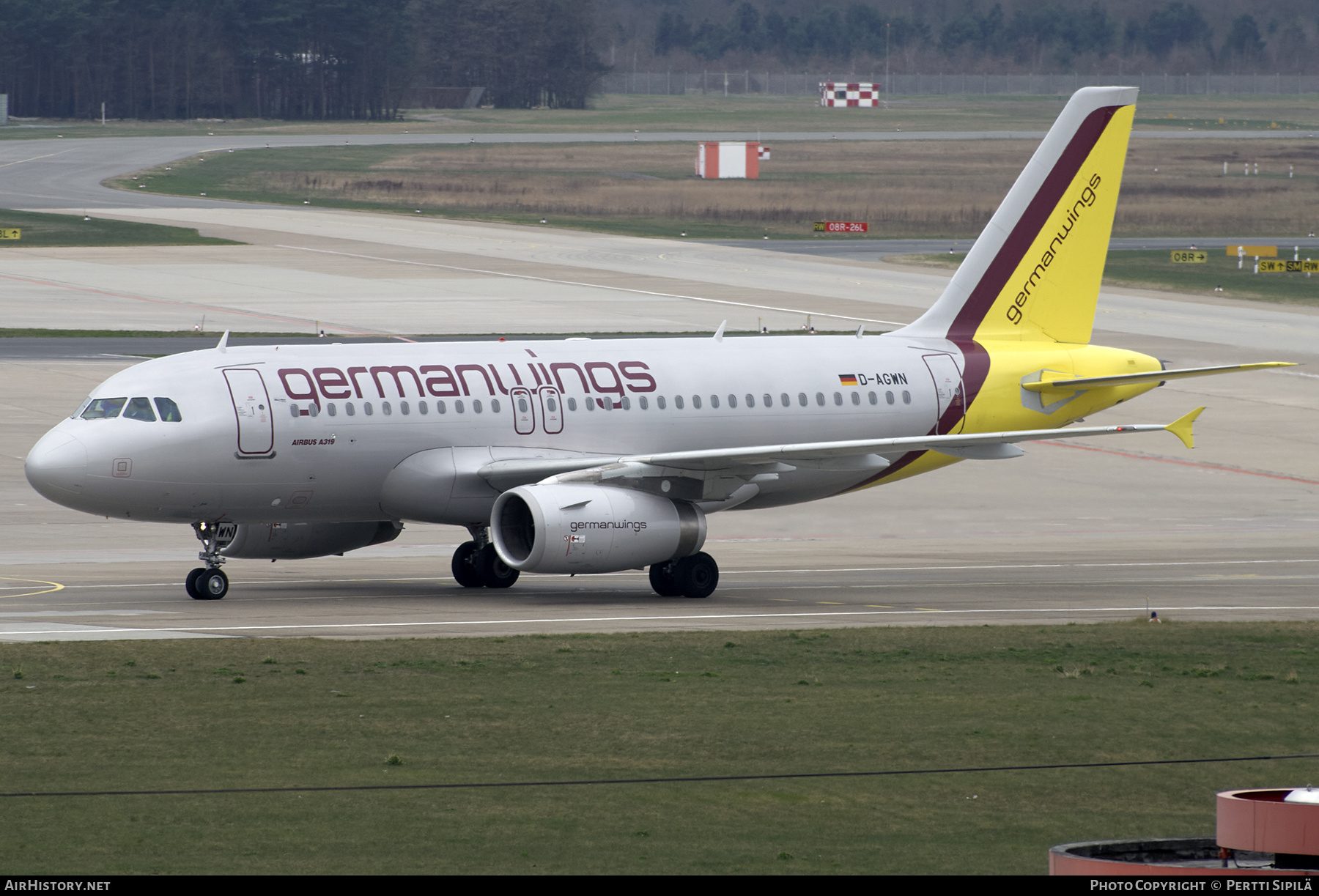 Aircraft Photo of D-AGWN | Airbus A319-132 | Germanwings | AirHistory.net #278712