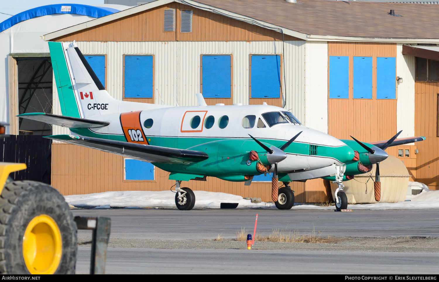 Aircraft Photo of C-FCGE | Beech 65-A90 King Air | Buffalo Airways | AirHistory.net #278719