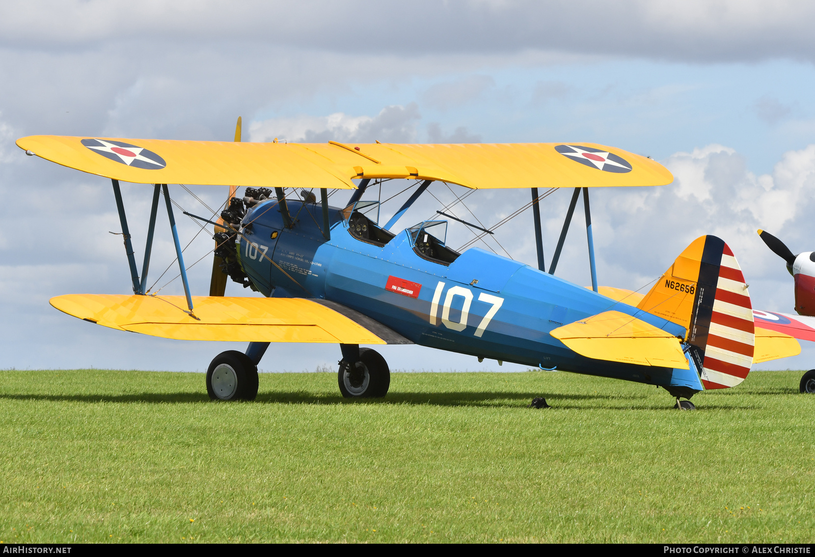 Aircraft Photo of N62658 | Boeing PT-17 Kaydet (A75N1) | USA - Army | AirHistory.net #278721