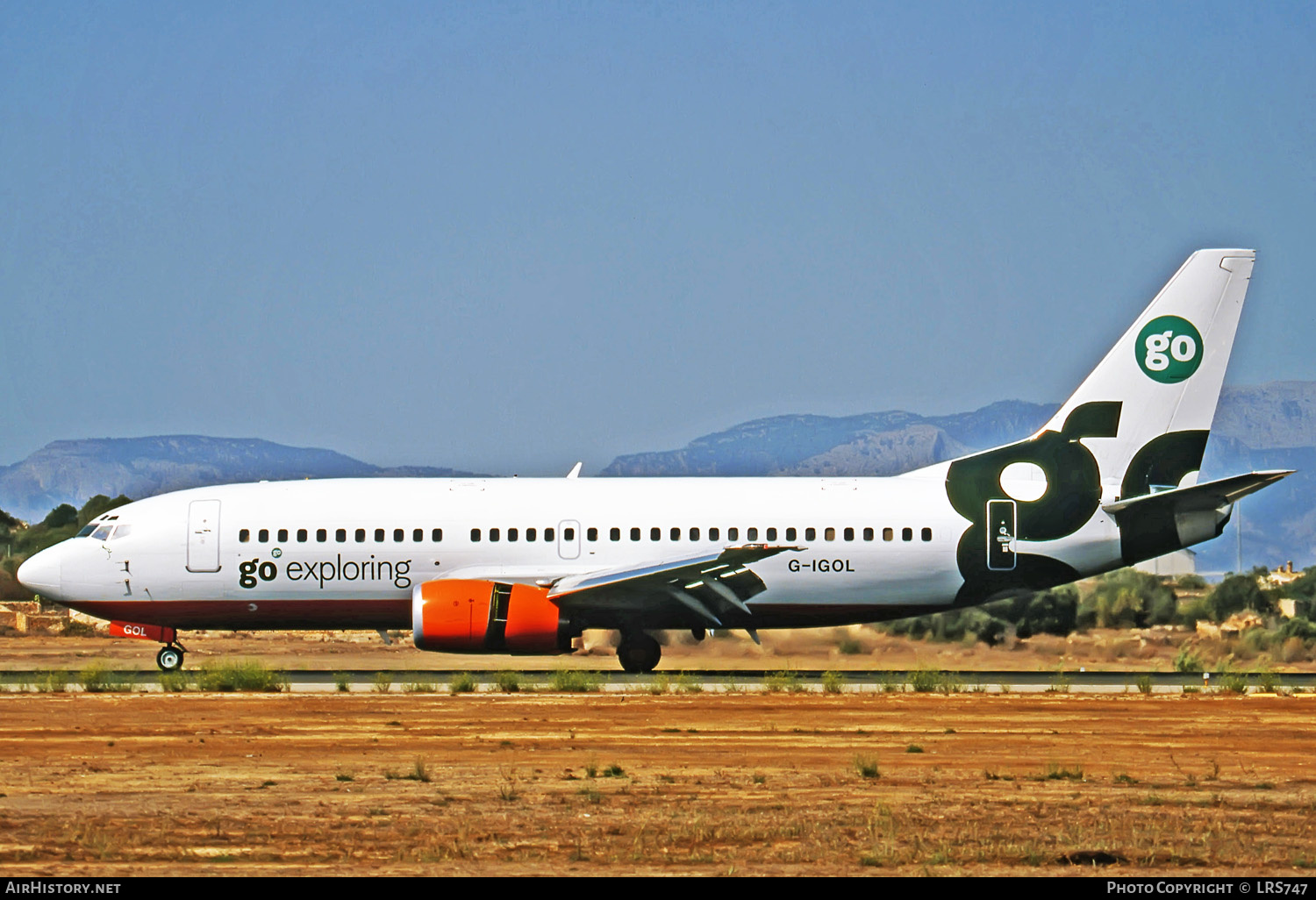 Aircraft Photo of G-IGOL | Boeing 737-36N | Go Fly | AirHistory.net #278733