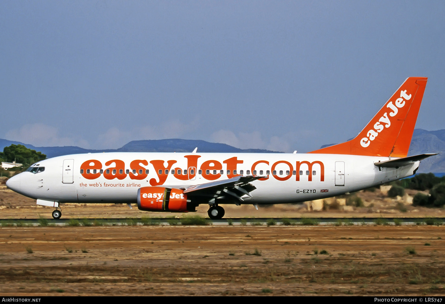Aircraft Photo of G-EZYO | Boeing 737-33V | EasyJet | AirHistory.net #278735