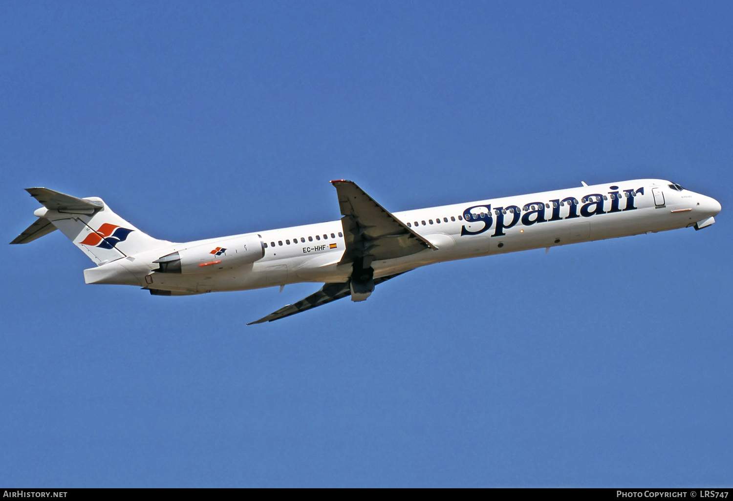 Aircraft Photo of EC-HHF | McDonnell Douglas MD-82 (DC-9-82) | Spanair | AirHistory.net #278741