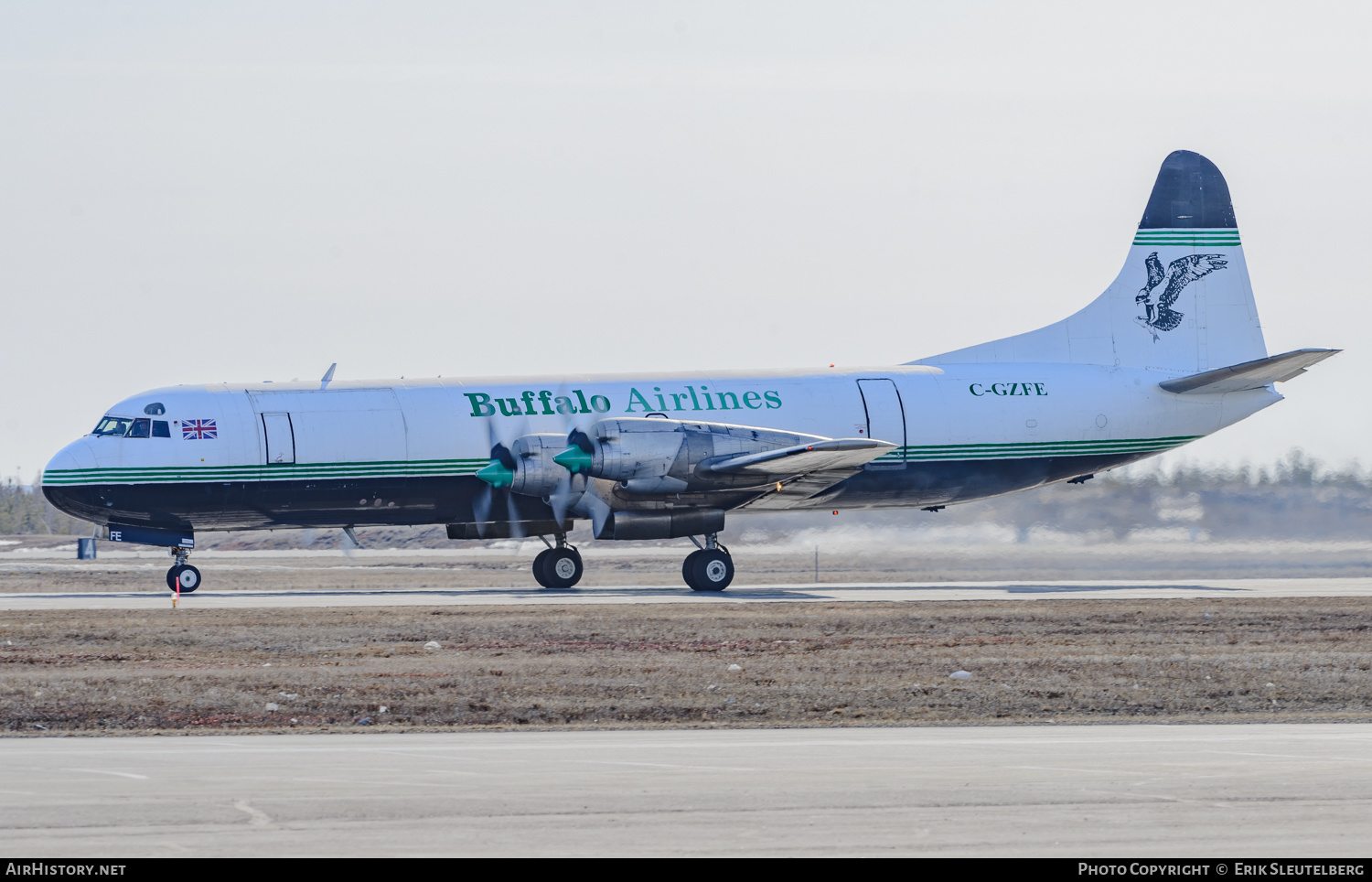 Aircraft Photo of C-GZFE | Lockheed L-188C(F) Electra | Buffalo Airways | AirHistory.net #278743