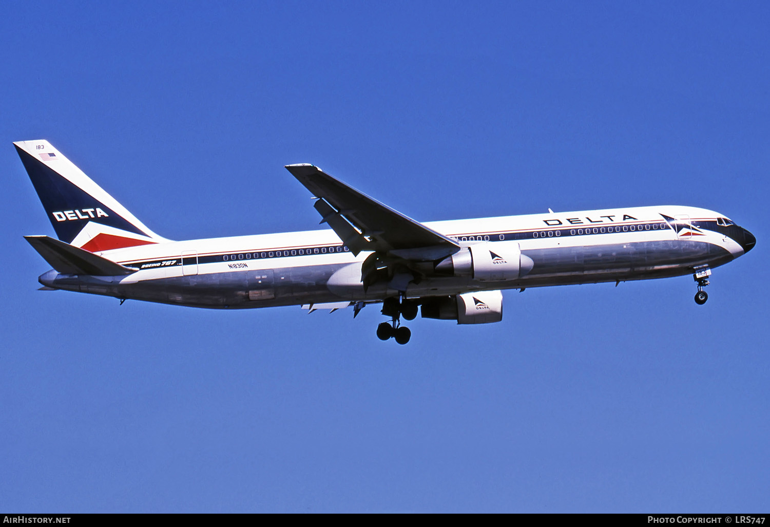 Aircraft Photo of N183DN | Boeing 767-332/ER | Delta Air Lines | AirHistory.net #278750