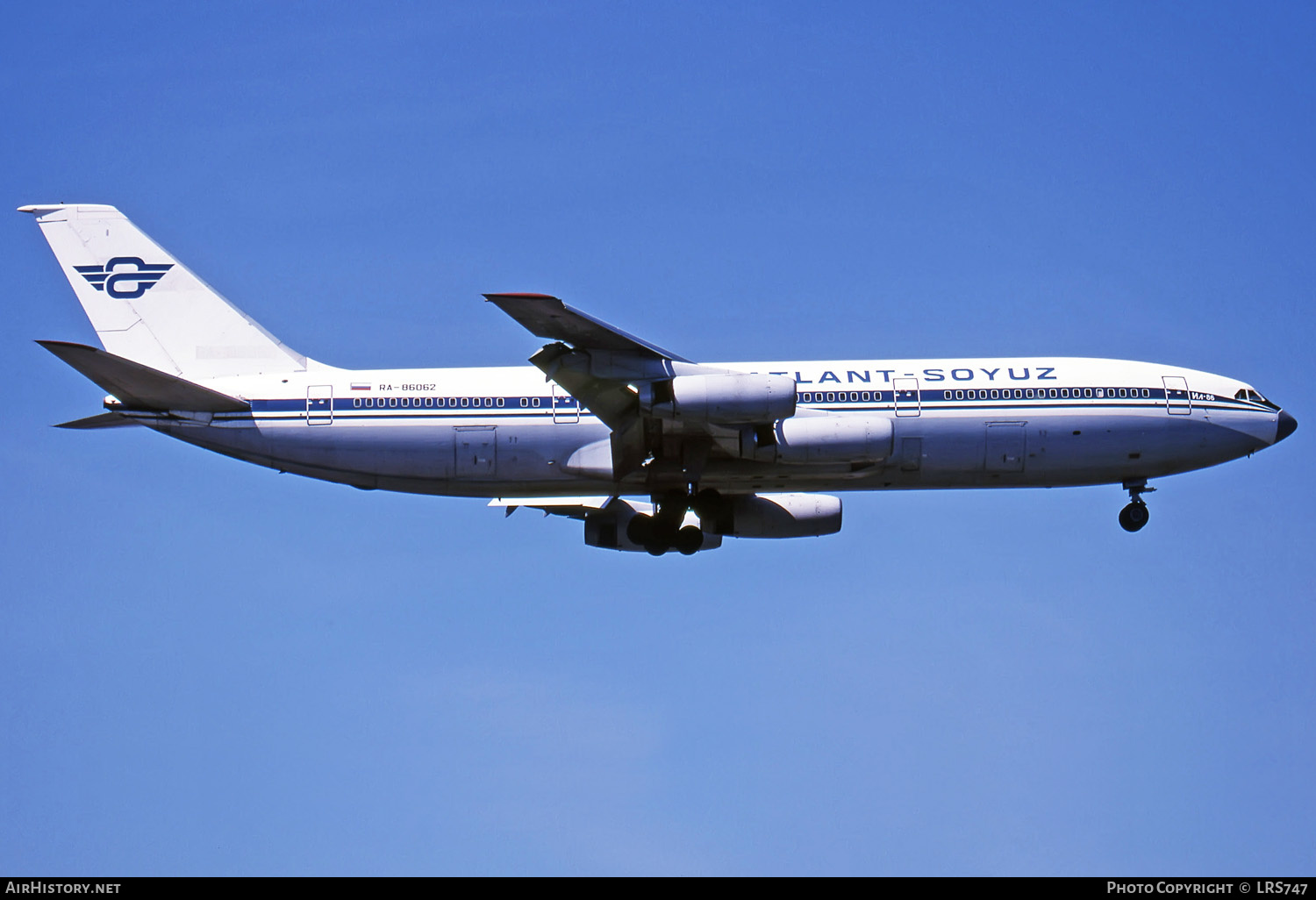 Aircraft Photo of RA-86062 | Ilyushin Il-86 | Atlant-Soyuz Airlines | AirHistory.net #278767