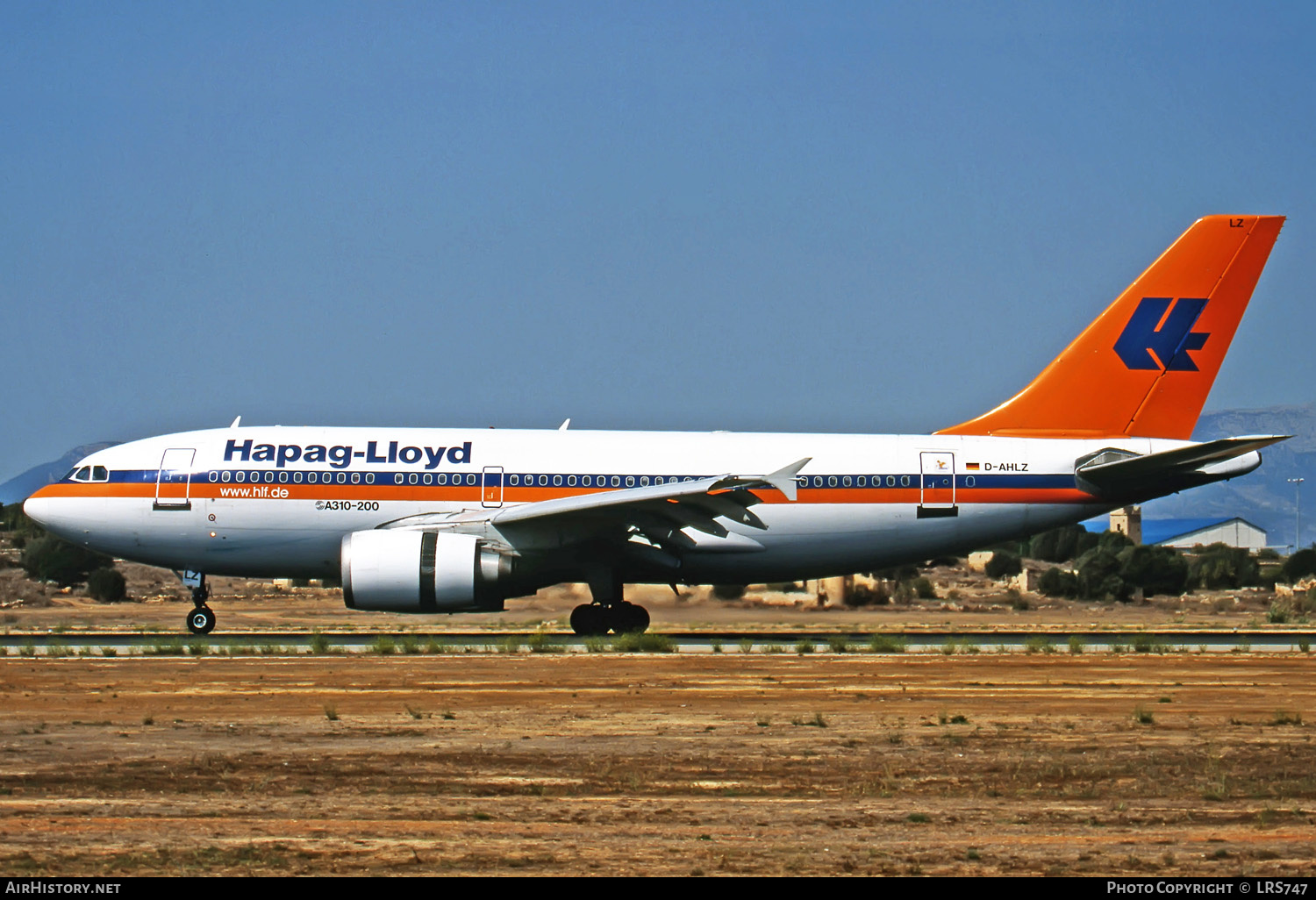 Aircraft Photo of D-AHLZ | Airbus A310-204 | Hapag-Lloyd | AirHistory.net #278768