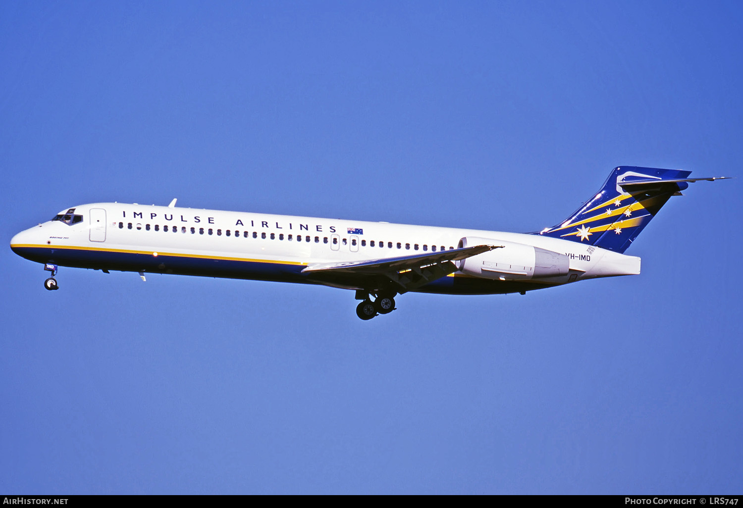 Aircraft Photo of VH-IMD | Boeing 717-2K9 | Impulse Airlines | AirHistory.net #278780