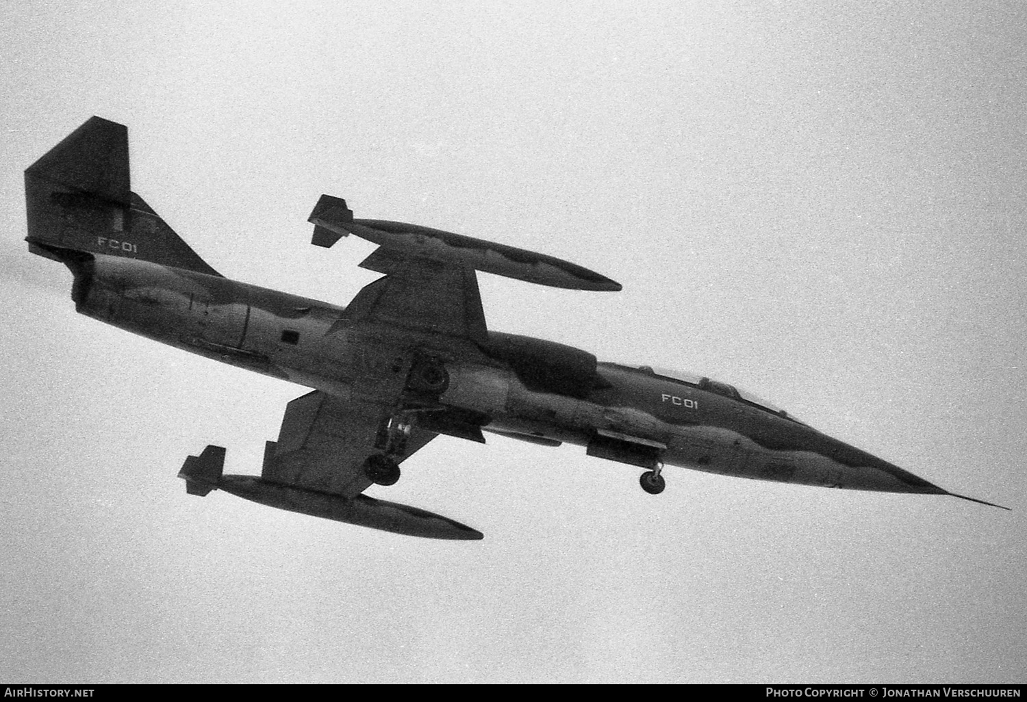 Aircraft Photo of FC01 | Lockheed TF-104G Starfighter | Belgium - Air Force | AirHistory.net #278819