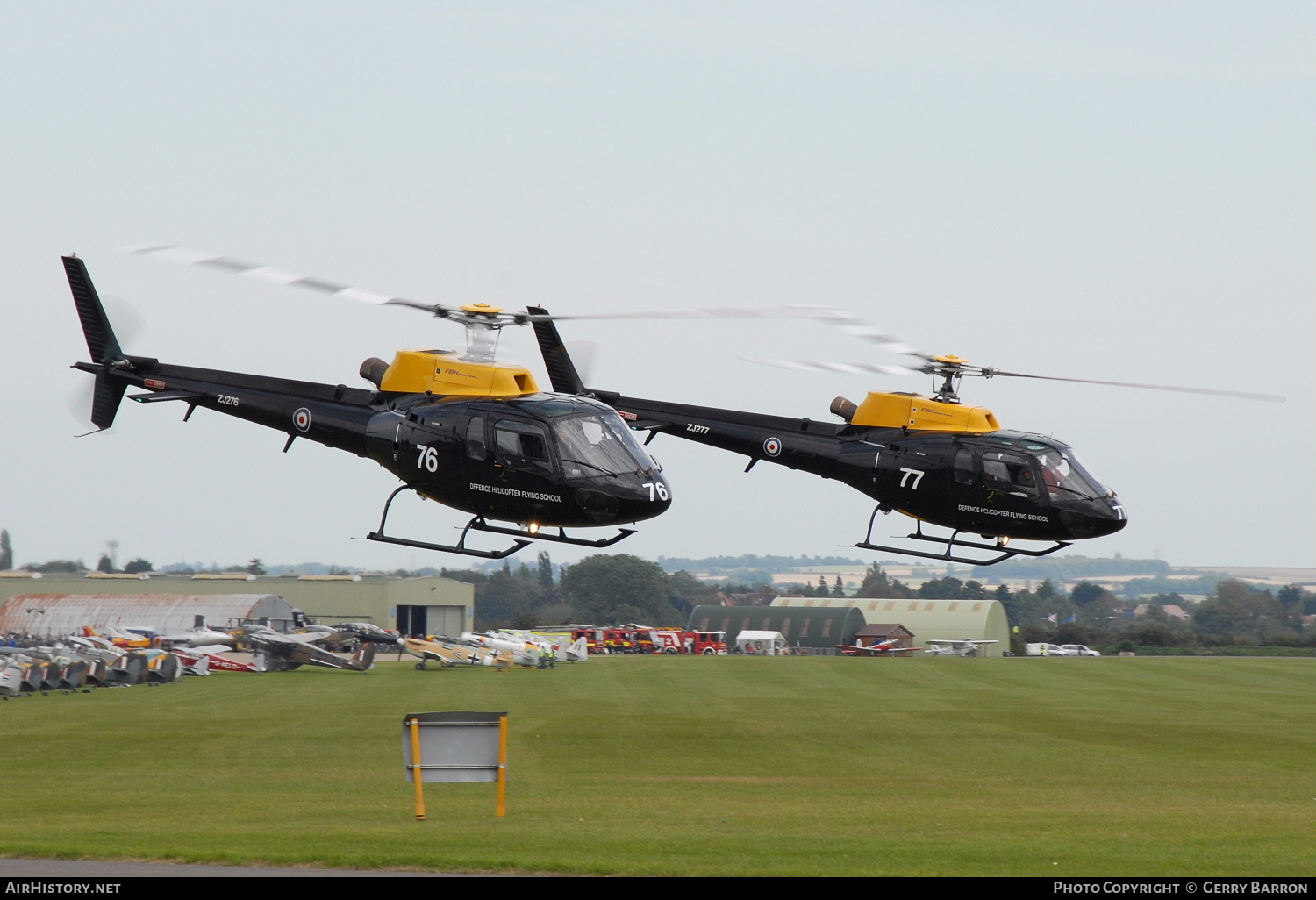 Aircraft Photo of ZJ277 | Eurocopter AS-350BB Squirrel HT1 | UK - Air Force | AirHistory.net #278834