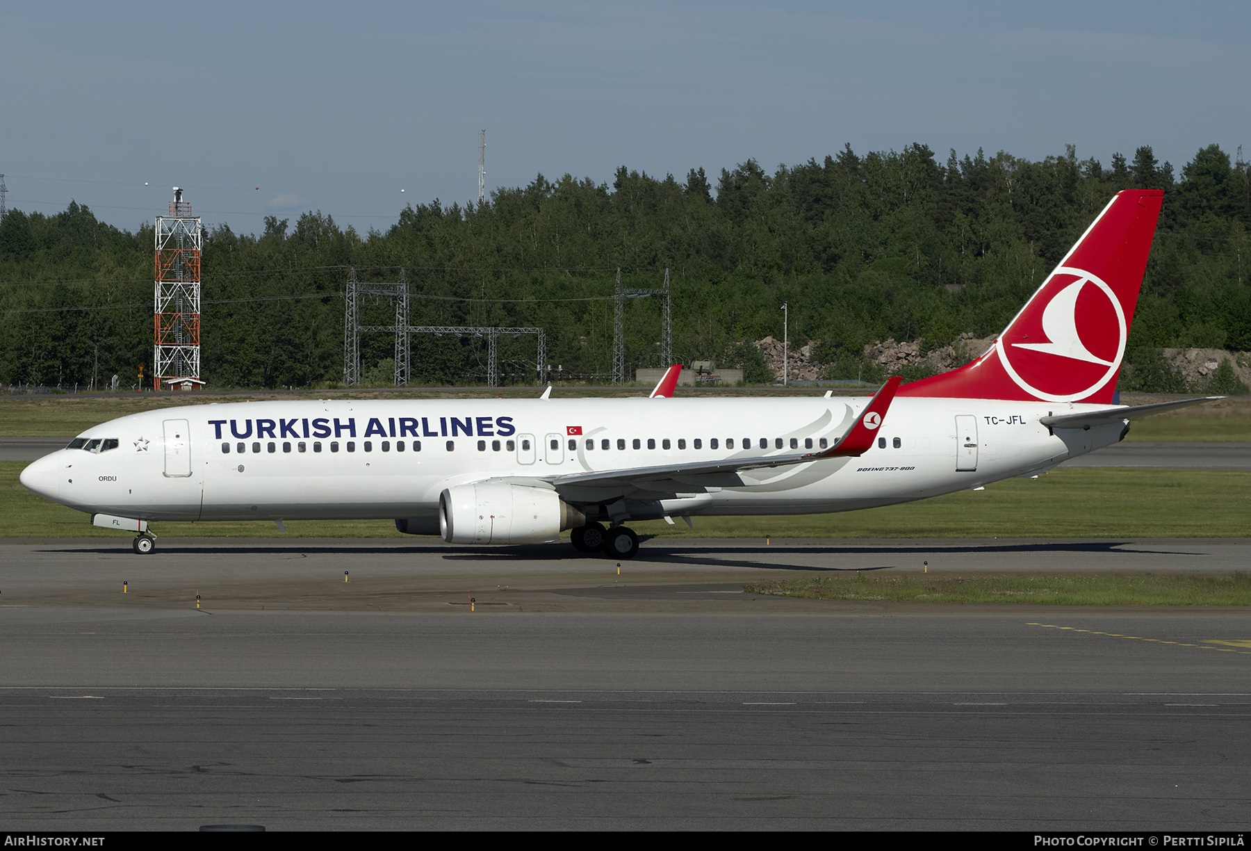 Aircraft Photo of TC-JFL | Boeing 737-8F2 | Turkish Airlines | AirHistory.net #278839