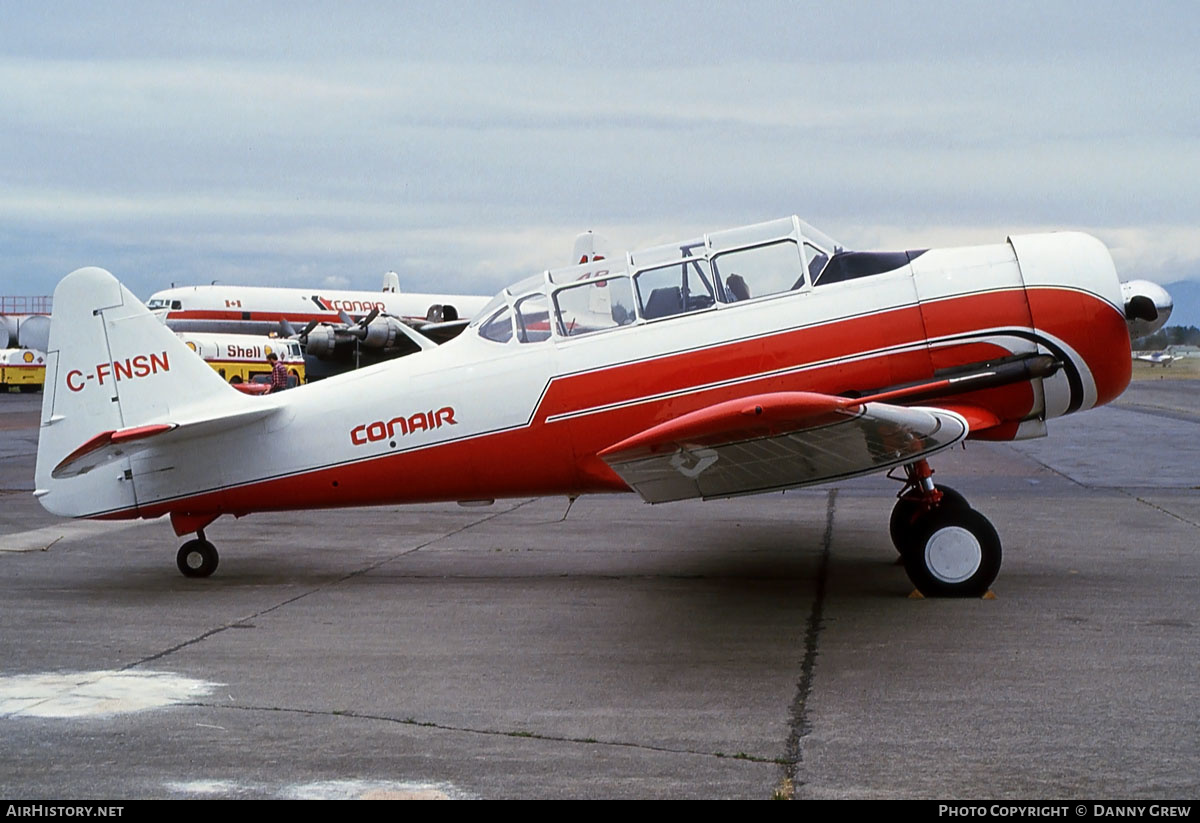 Aircraft Photo of C-FNSN | North American Harvard Mk4 | Conair Aviation | AirHistory.net #278844
