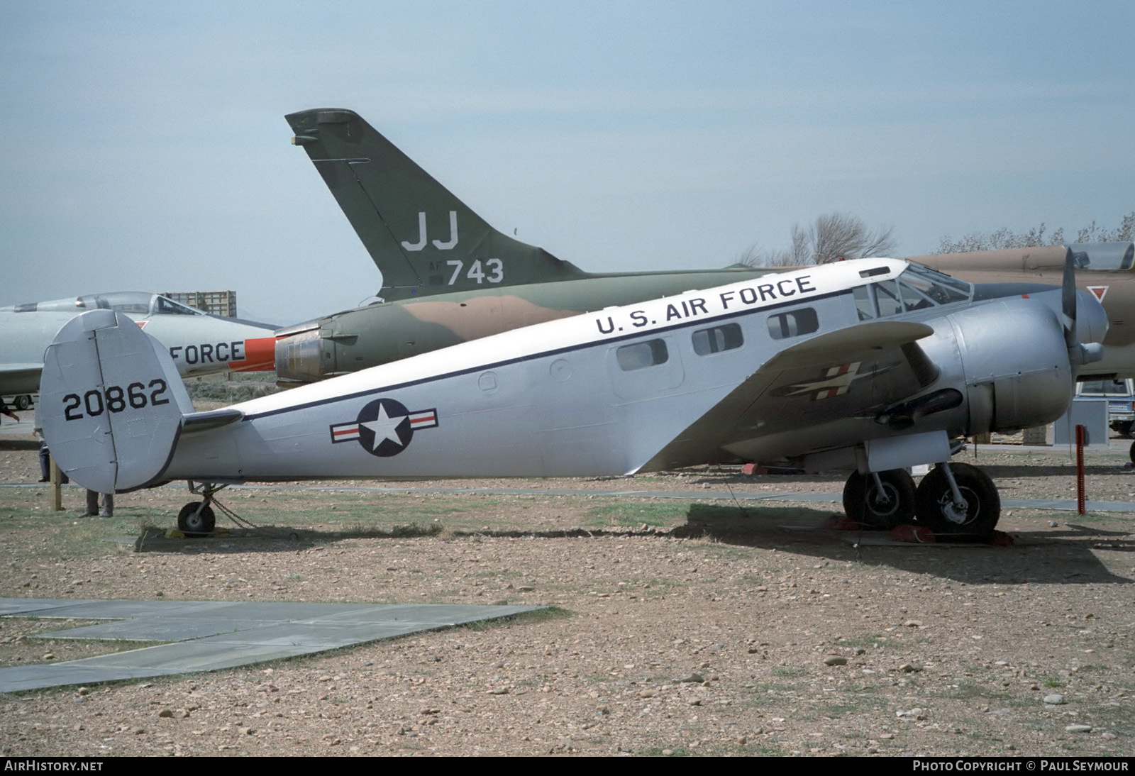 Aircraft Photo of 52-10862 / 20862 | Beech C-45H Expeditor | USA - Air Force | AirHistory.net #278854