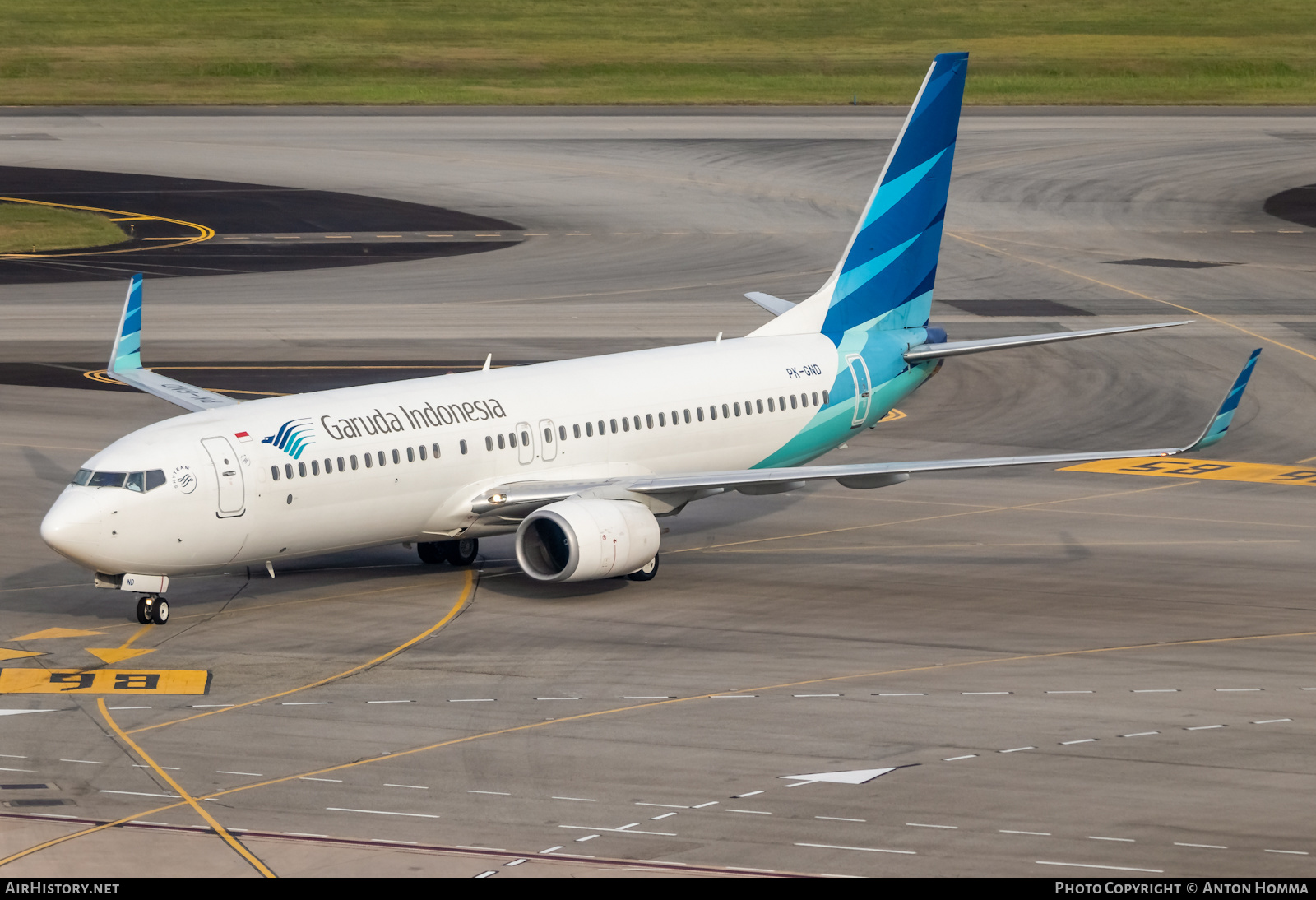 Aircraft Photo of PK-GND | Boeing 737-8U3 | Garuda Indonesia | AirHistory.net #278867