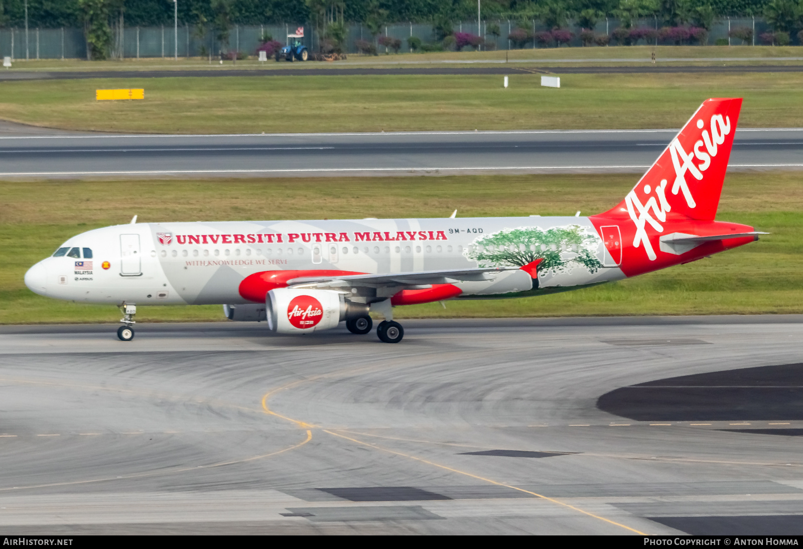 Aircraft Photo of 9M-AQD | Airbus A320-216 | AirAsia | AirHistory.net #278868