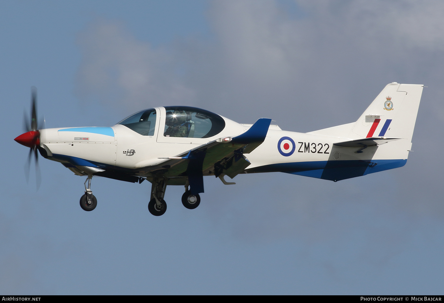 Aircraft Photo of ZM322 | Grob G-120TP Prefect T1 | UK - Air Force | AirHistory.net #278879