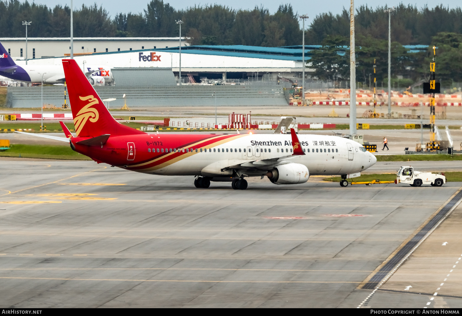 Aircraft Photo of B-1972 | Boeing 737-87L | Shenzhen Airlines | AirHistory.net #278884