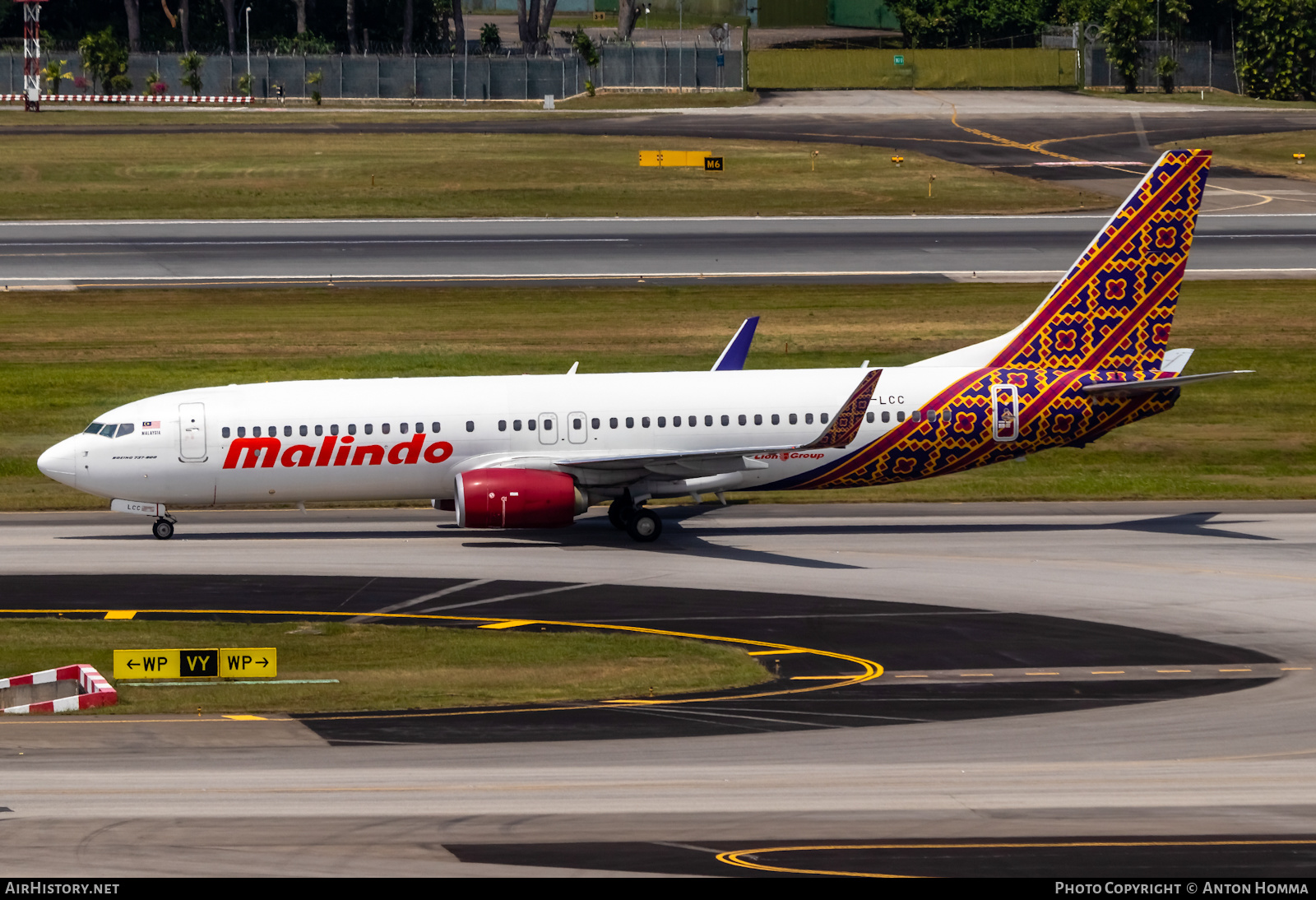 Aircraft Photo of 9M-LCC | Boeing 737-8GP | Malindo Air | AirHistory.net #278896
