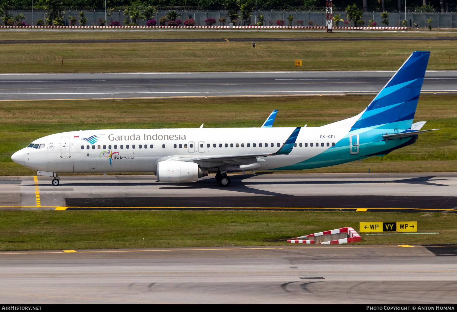 Aircraft Photo of PK-GFI | Boeing 737-86N | Garuda Indonesia | AirHistory.net #278897
