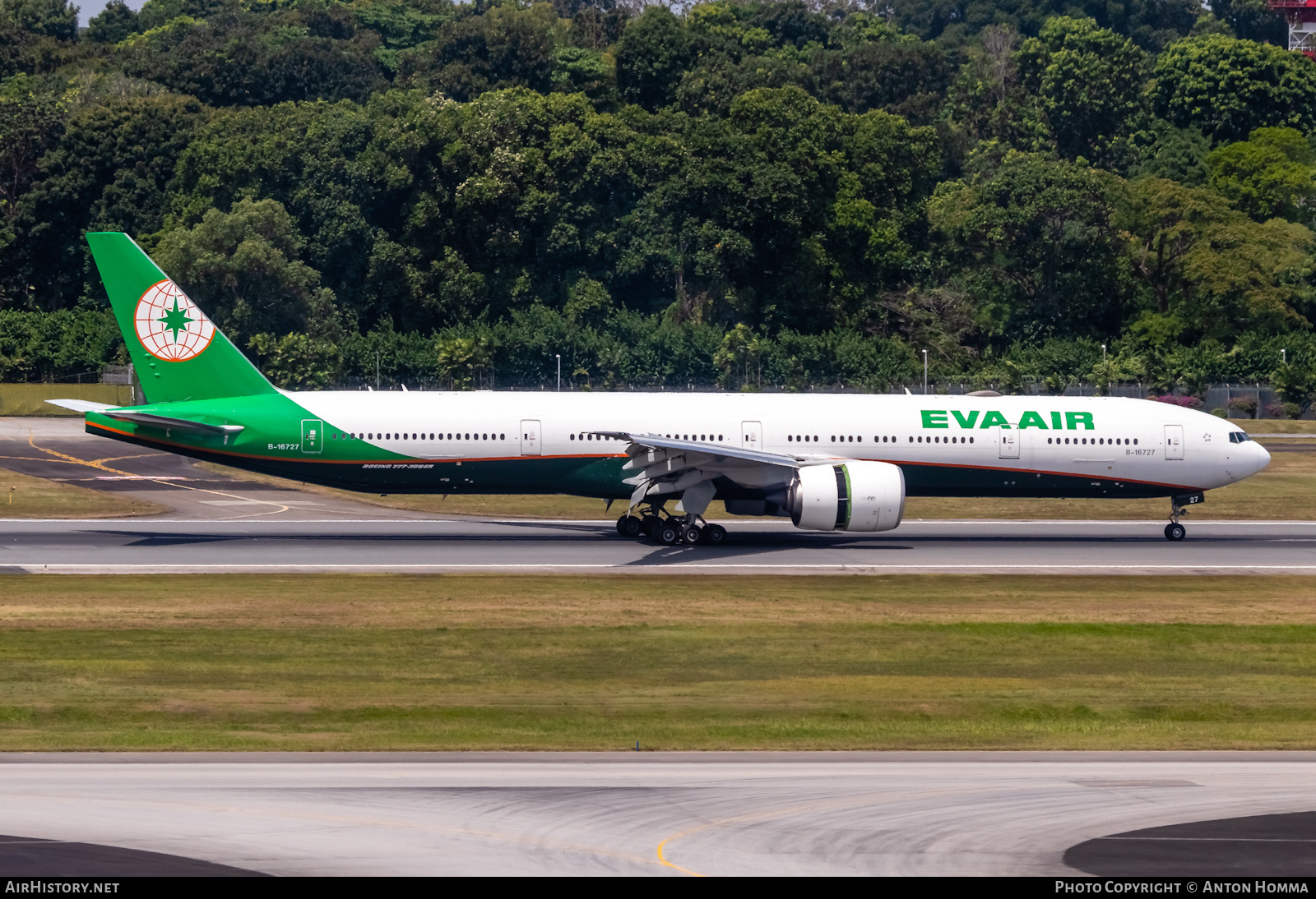 Aircraft Photo of B-16727 | Boeing 777-35E/ER | EVA Air | AirHistory.net #278898