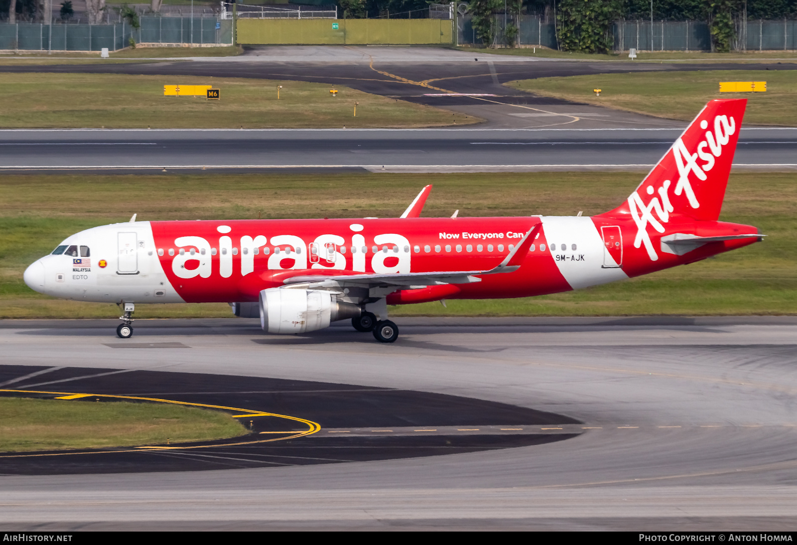 Aircraft Photo of 9M-AJK | Airbus A320-216 | AirAsia | AirHistory.net #278901